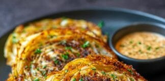 crispy-roasted-cabbage-steaks-(oven-or-air-fryer)