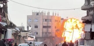 israeli-army-hits-3-story-building-in-gaza-despite-ceasefire