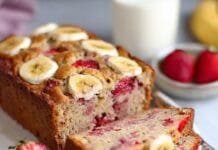 Healthy Banana Strawberry Bread with Yogurt healthy-banana-strawberry-bread-with-yogurt