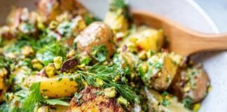 roasted-potato-salad-with-fresh-herbs-&-pistachios