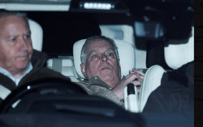 police-search-at-royal-lodge-continues-as-andrew-released-under-investigation police-search-at-royal-lodge-continues-as-andrew-released-under-investigation