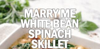 Marry Me White Bean Spinach Skillet marry-me-white-bean-spinach-skillet