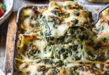 white-pesto-spinach-lasagna