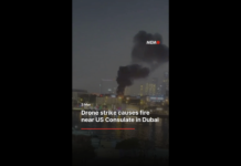 Drone strike causes fire near US Consulate in Dubai drone-strike-causes-fire-near-us-consulate-in-dubai
