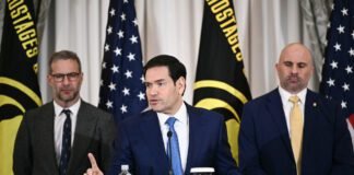 rubio says us-will-not-tolerate-“hostage-diplomacy”-as-officials-mark-wrongful-detainee-day 