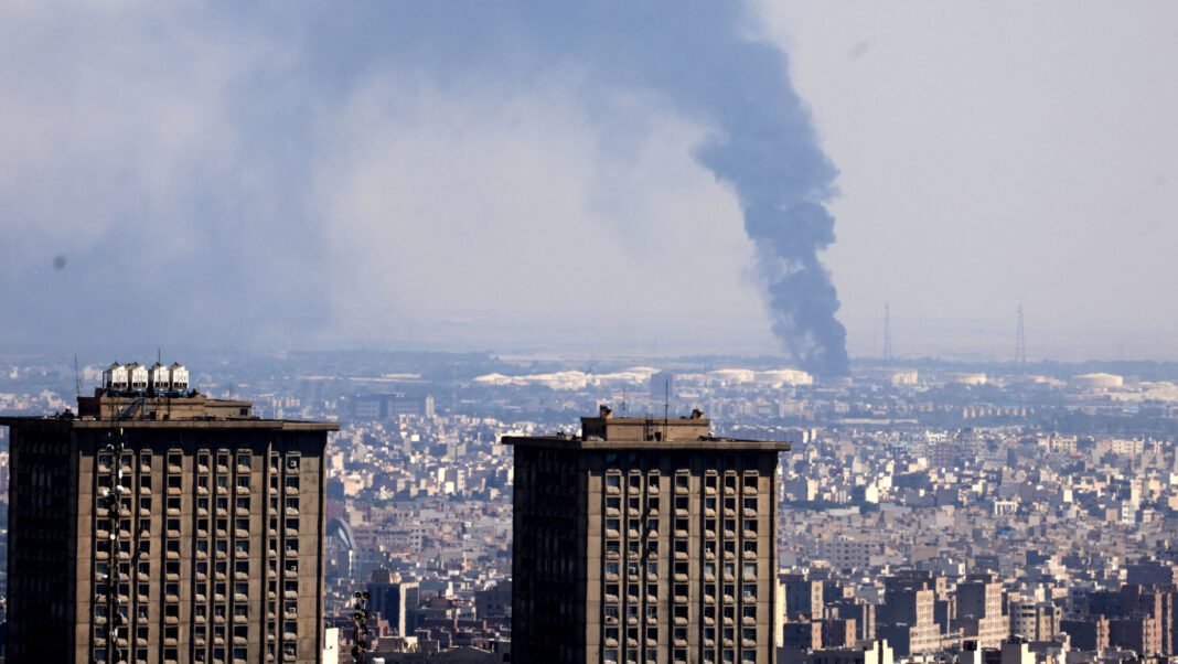 israel-strikes-missile-complex,-regime-headquarters-across-iran