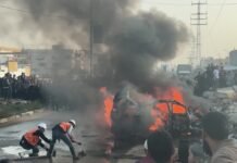 Israeli strike on civilian vehicle in Gaza Strip kills one, injures three israeli-strike-on-civilian-vehicle-in-gaza-strip-kills-one,-injures-three