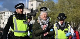 london-police-arrest-92-at-palestine-action-support-rally