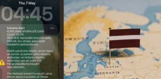 two-drones-from-russia-crash-in-latvia,-damage-oil-storage-facility