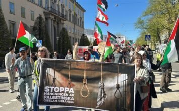 protesters-rally-in-stockholm-against-israeli-attacks-on-gaza-and-lebanon