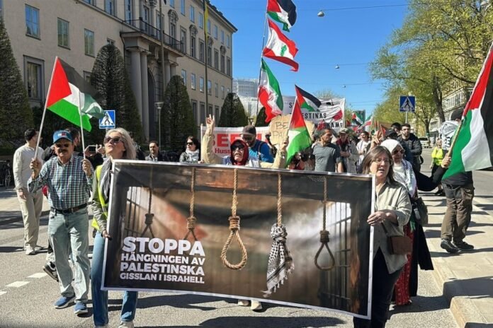 protesters-rally-in-stockholm-against-israeli-attacks-on-gaza-and-lebanon