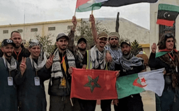 international-aid-convoy-departs-libya-bound-for-gaza-through-rafah-crossing 
