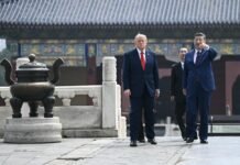 from-beef-ribs-to-a-‘heavenly’-walk:-xi-trump-summit-symbolism-underscored-american-power-and-chinese-tradition
