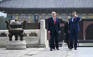 from-beef-ribs-to-a-‘heavenly’-walk:-xi-trump-summit-symbolism-underscored-american-power-and-chinese-tradition