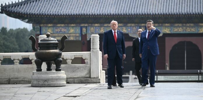 from-beef-ribs-to-a-‘heavenly’-walk:-xi-trump-summit-symbolism-underscored-american-power-and-chinese-tradition
