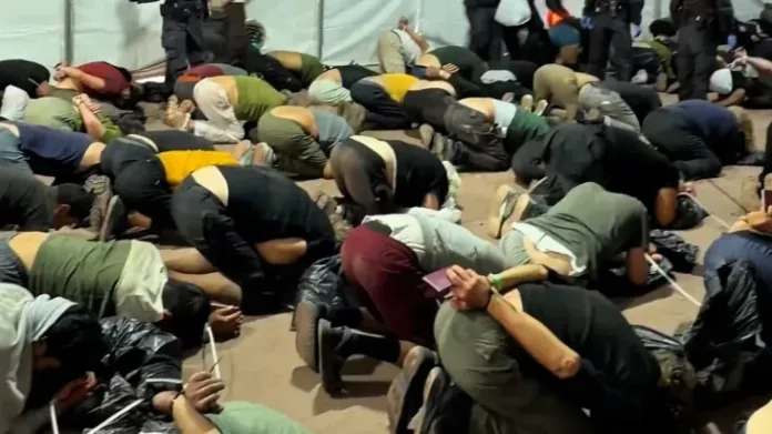 far-right-israeli-minister-condemned-for-taunting-handcuffed-gaza-flotilla-activists far-right-israeli-minister-condemned-for-taunting-handcuffed-gaza-flotilla-activists