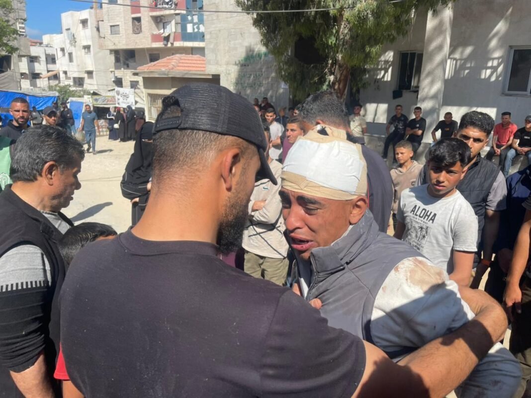 funeral-held-for-seven-killed-in-israeli-airstrike-in-gaza funeral-held-for-seven-killed-in-israeli-airstrike-in-gaza