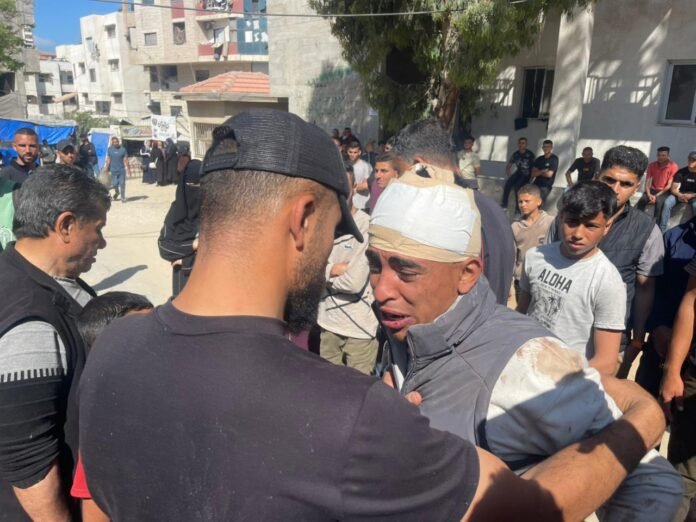 funeral-held-for-seven-killed-in-israeli-airstrike-in-gaza