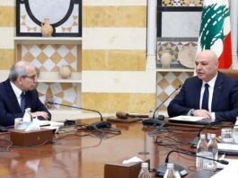 lebanese-president,-premier-meet-to-discuss-military-talks-with-israel