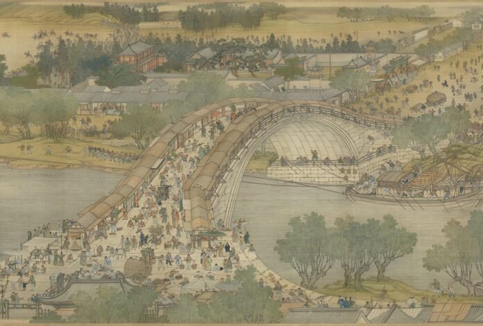 along-the-river,-before-the-fall:-china-pre-renaissance-city-life along-the-river,-before-the-fall:-china-pre-renaissance-city-life