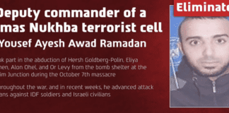 idf-says-it-killed-hamas-commander-involved-in-hersh-goldberg-polin-kidnapping