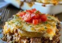 Southern Five Layer Beef Casserole southern-five-layer-beef-casserole