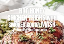 Hot Honey Chicken Thighs with Smoked Gouda Mash hot-honey-chicken-thighs-with-smoked-gouda-mash