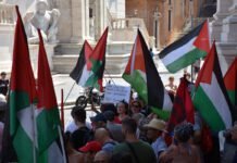 pro-palestinian-demonstrators-urge-rome-to-end-cooperation-with-israel