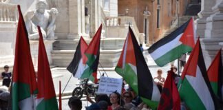 pro-palestinian-demonstrators-urge-rome-to-end-cooperation-with-israel