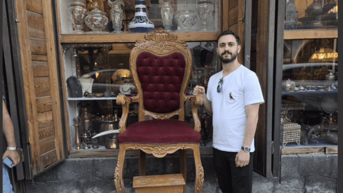 syrian-american-jew-says-historic-chair-recovered-from-old-damascus-synagogue