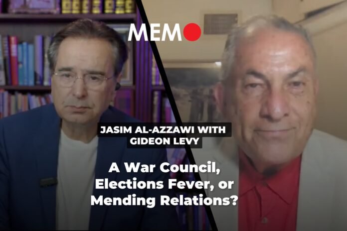 podcast-by-jasim-al-azzawi-with-gideon-levy:-a-war-council,-elections-fever,-or-mending-relations?