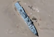 China’s desert mock-up rehearses a US warship’s death at sea china’s-desert-mock-up-rehearses-a-us-warship’s-death-at-sea