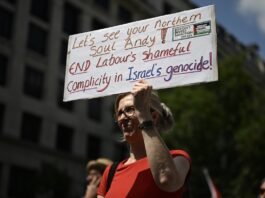 Pro-Palestinian protest in London call on Andy Burnham to impose sanctions on Israel pro-palestinian-protest-in-london-call-on-andy-burnham-to-impose-sanctions-on-israel