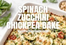 Spinach Zucchini Chickpea Bake spinach-zucchini-chickpea-bake