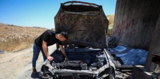 israeli-occupiers-torch-palestinian-vehicle,-attack-home-in-southern-west-bank
