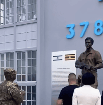 uganda-unveils-monument-to-yoni-netanyahu-at-entebbe