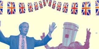 reform-uk-leader-nigel-farage-and-count-binface-go-head-to-head-in-snap-uk-poll