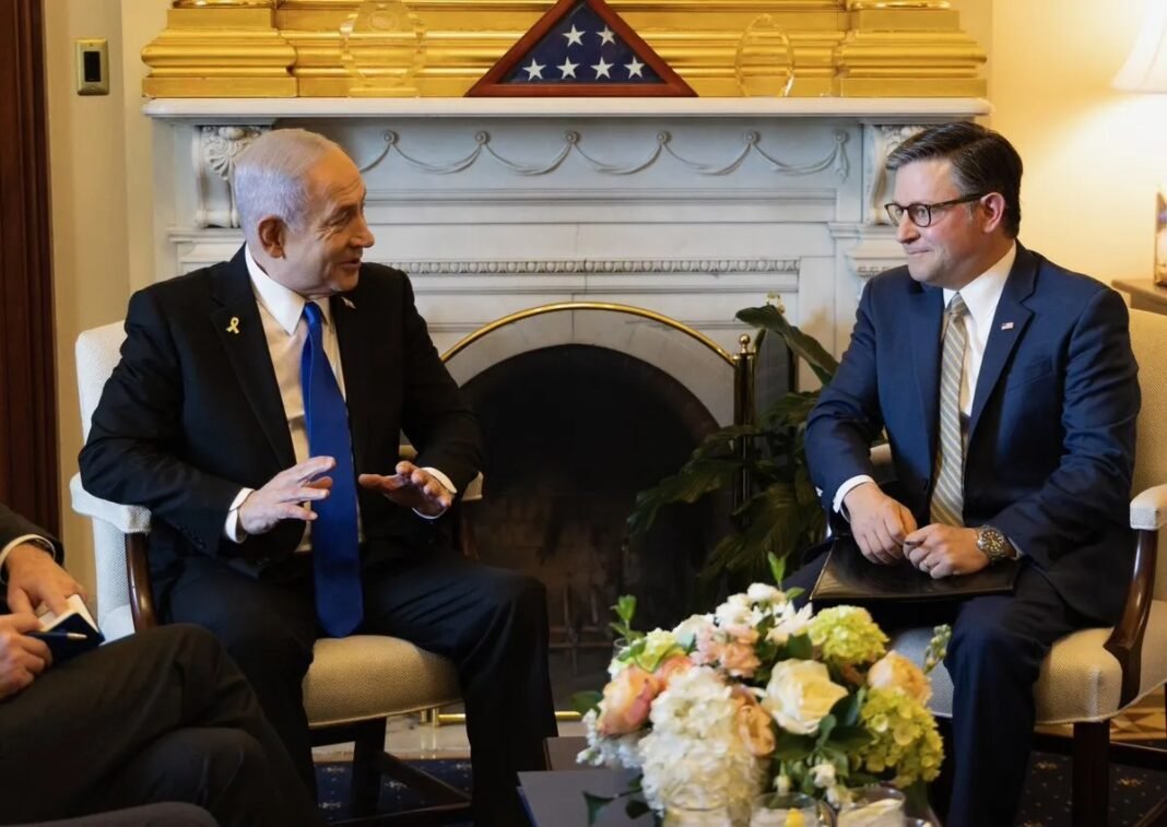 us-house-speaker-gave-netanyahu-an-‘israel-killed-jesus’-pamphlet