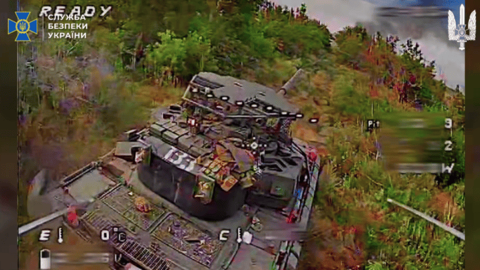 ukrainian-drones-overwhelm-russian-tanks’-new-active-protection-system—for-now