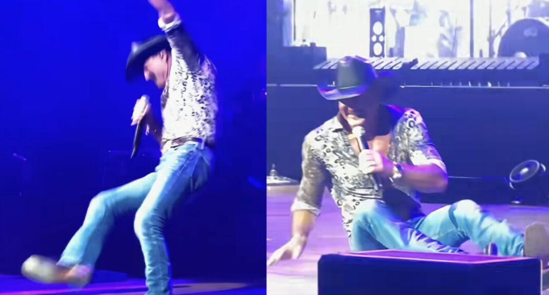 tim-mcgraw-takes-a-gnarly-fall-during-concert-(video)