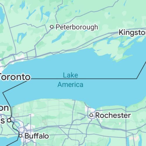 google-maps-renames-“lake-ontario”-to-“lake-america”-even-faster-than-us-government