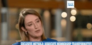 eu-parliament-chief-metsola-says-australia,-new-zealand-could-follow-canada-toward-associate-eu-membership