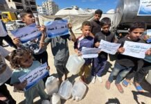 Water station owners hold a sit-in to warn of shortages of oil, spare parts, and filters water-station-owners-hold-a-sit-in-to-warn-of-shortages-of-oil,-spare-parts,-and-filters