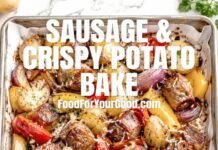 Sausage & Crispy Potato Bake sausage-&-crispy-potato-bake