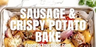 sausage-&-crispy-potato-bake