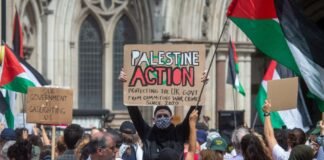 uk-security-adviser’s-wife-faces-scrutiny-over-palestine-action-post