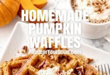 homemade-pumpkin-waffles